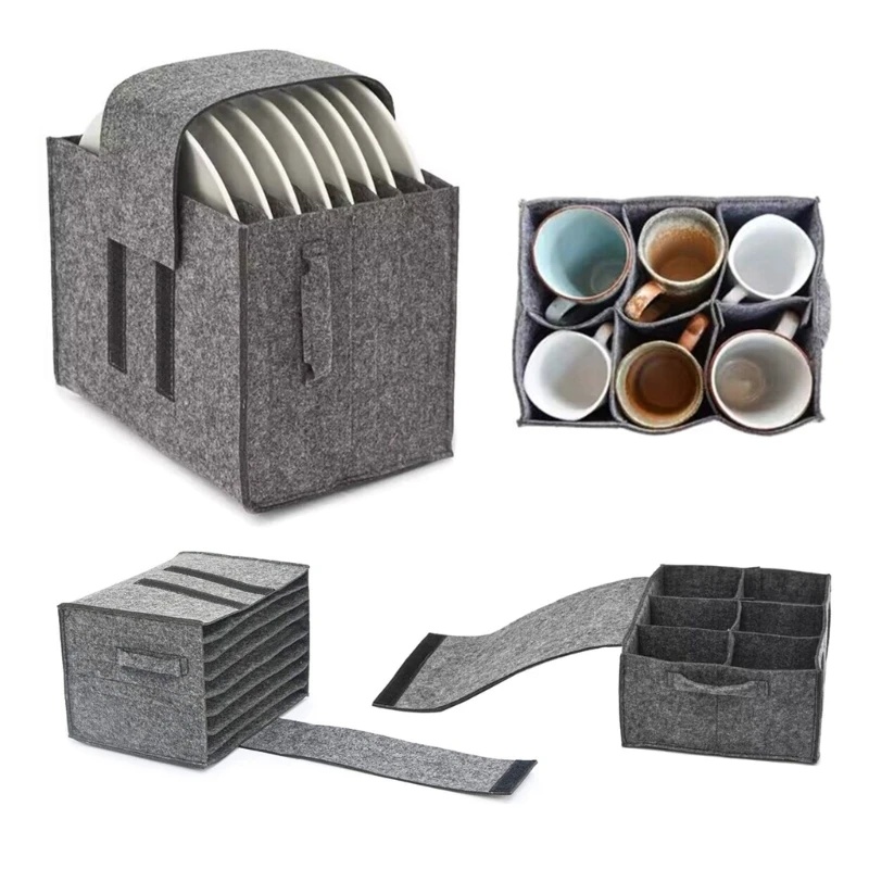Filz Teller Teller Tasse Lager – Camping Cooking Organizer Bewertung und Preis